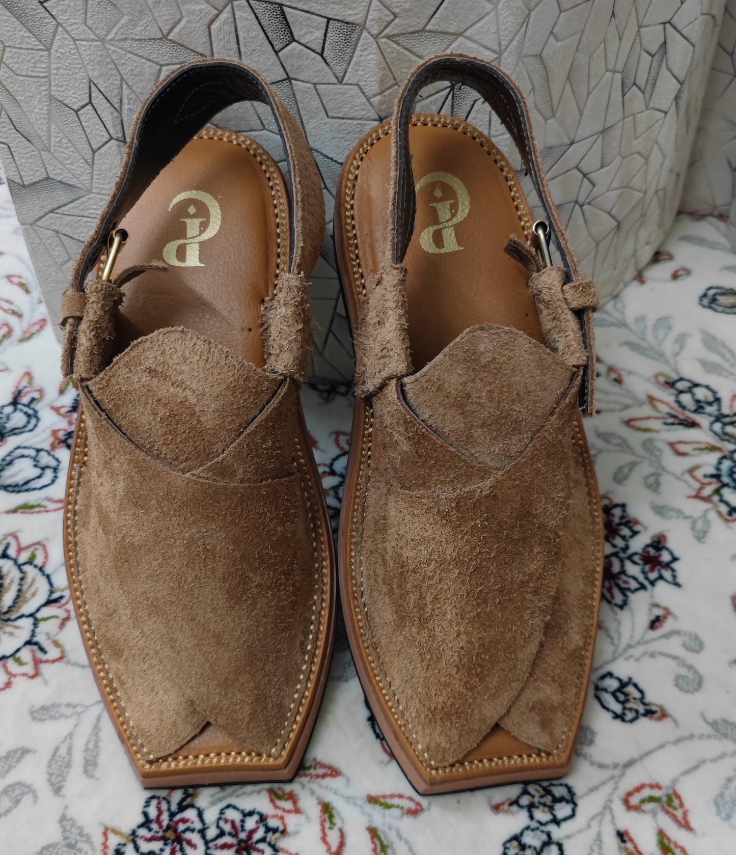 Light Brown Sabar In Capitan style
