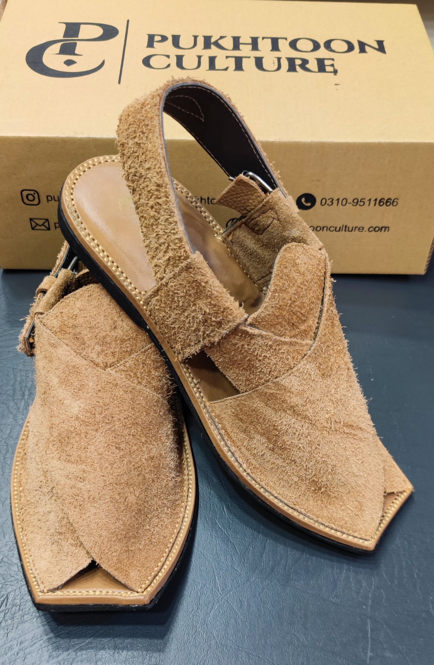 Sabar light brown in cut shap