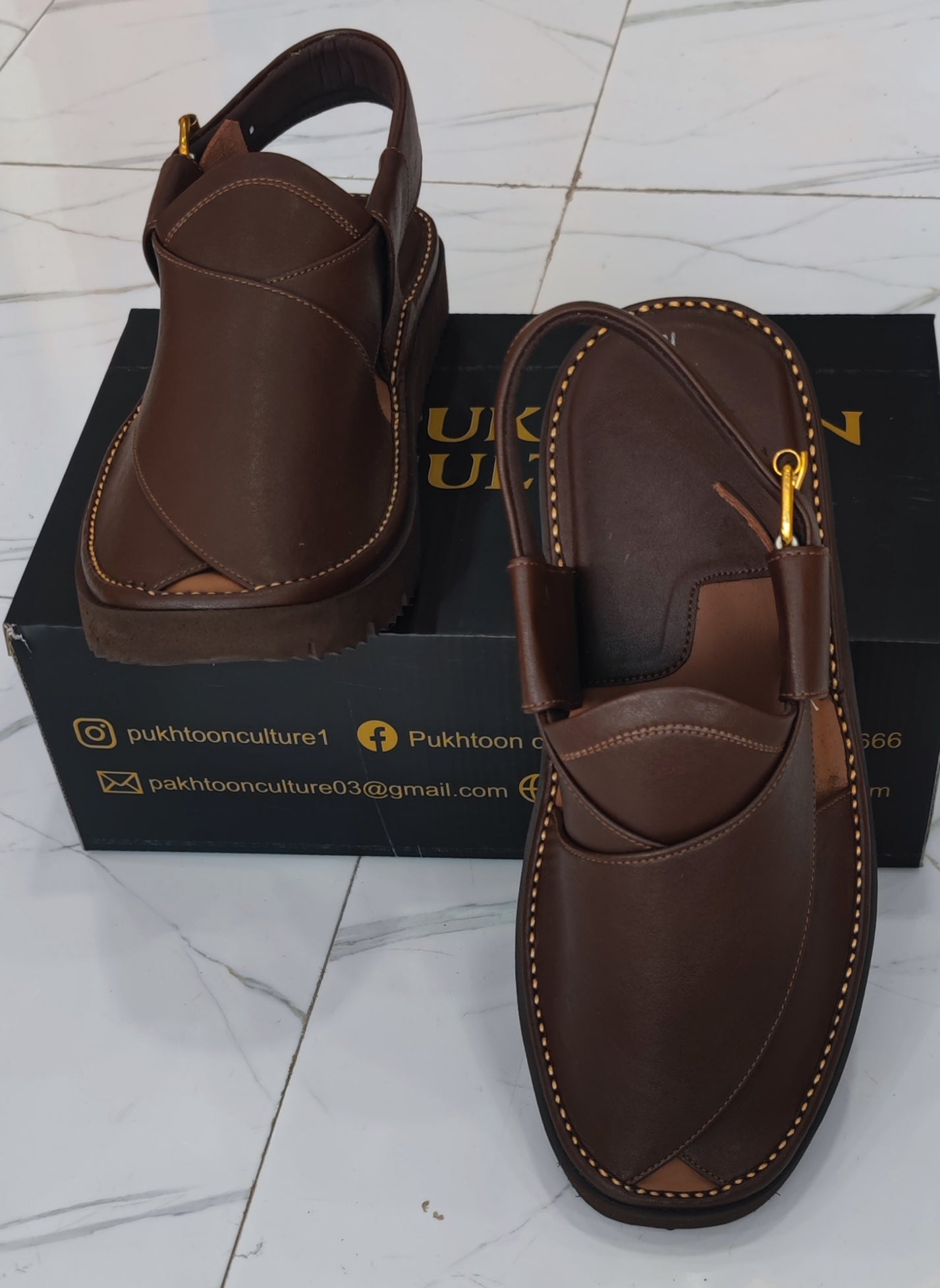 Goga Round Shape Brown Sketcher Sole (Light Weight)