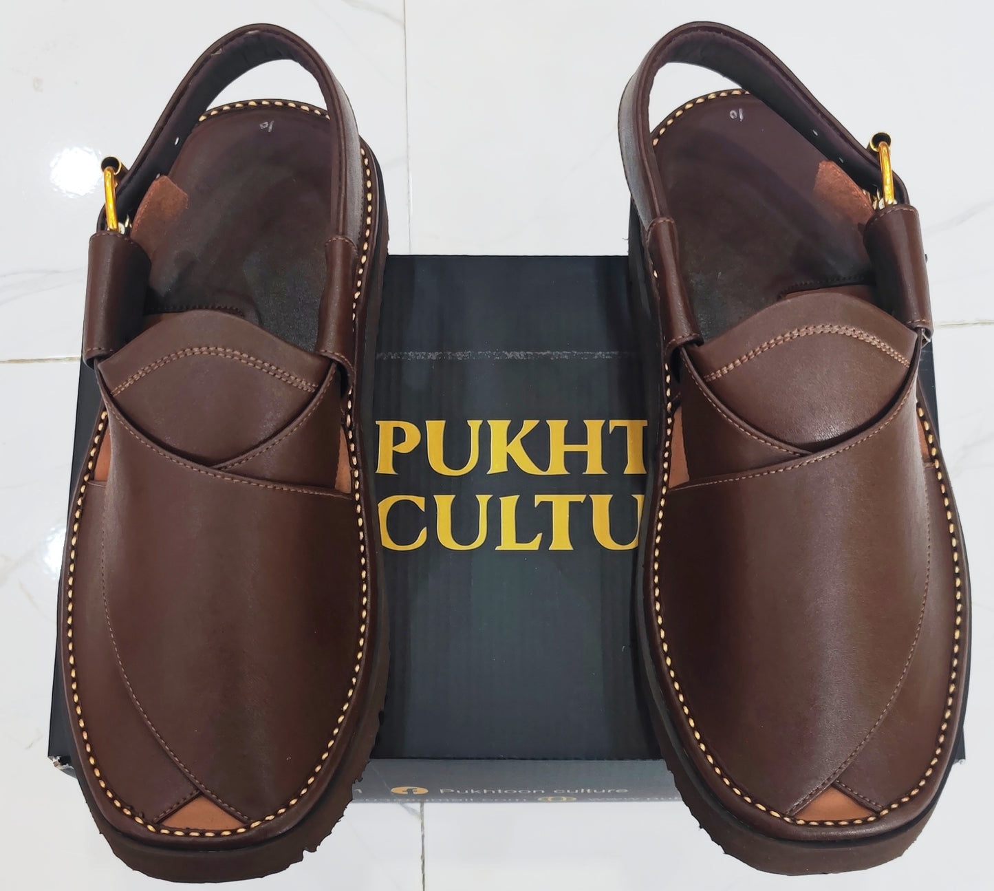 Goga Round Shape Brown Sketcher Sole (Light Weight)
