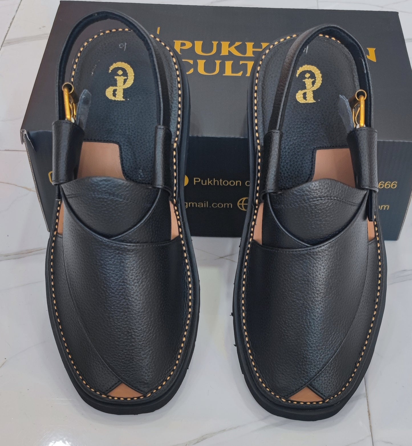 Goga Round Shape Black Texture Sketcher Sole (Light Weight)