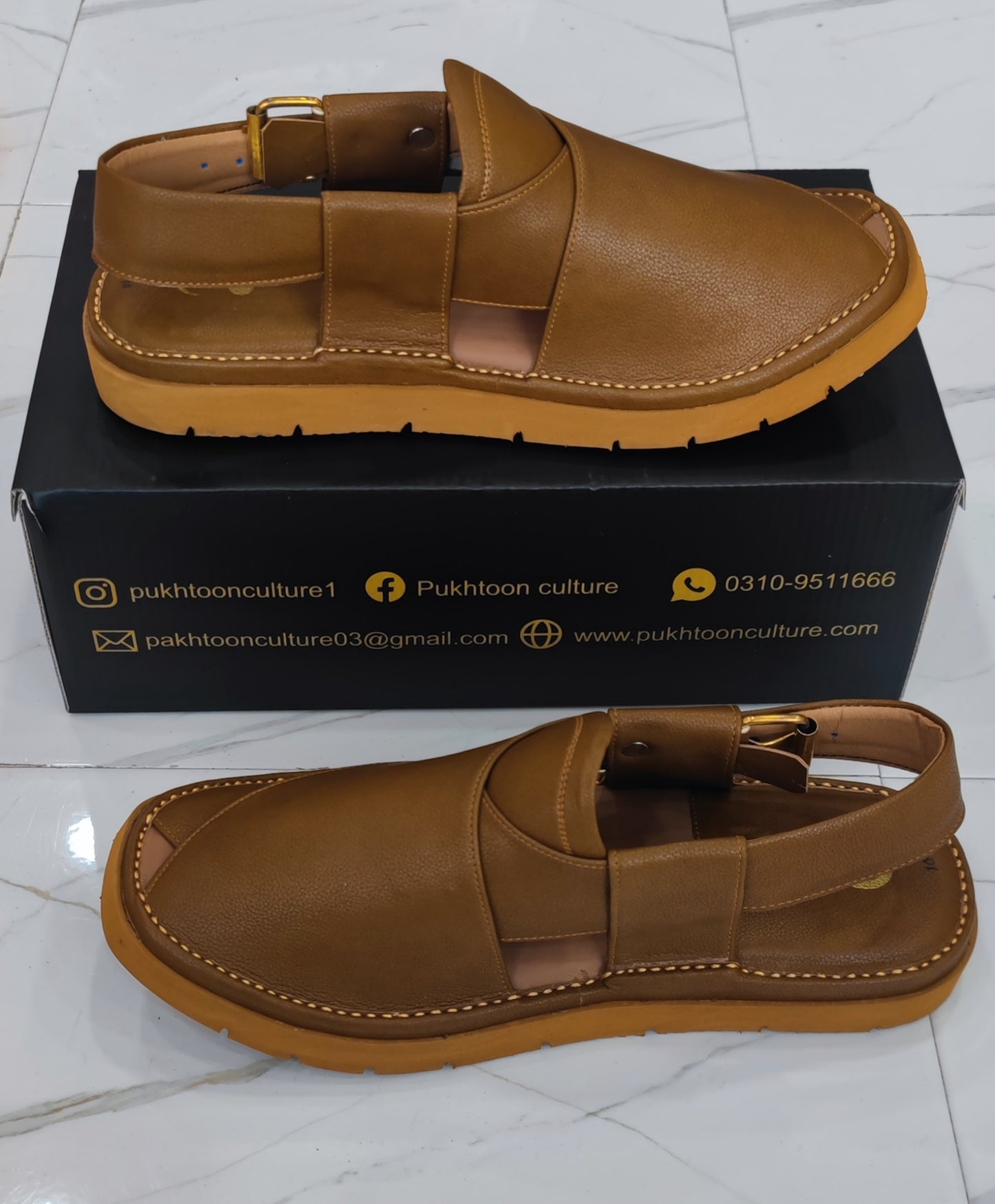 Goga Round Shape Rust Brown Sketcher Sole (Light Weight)