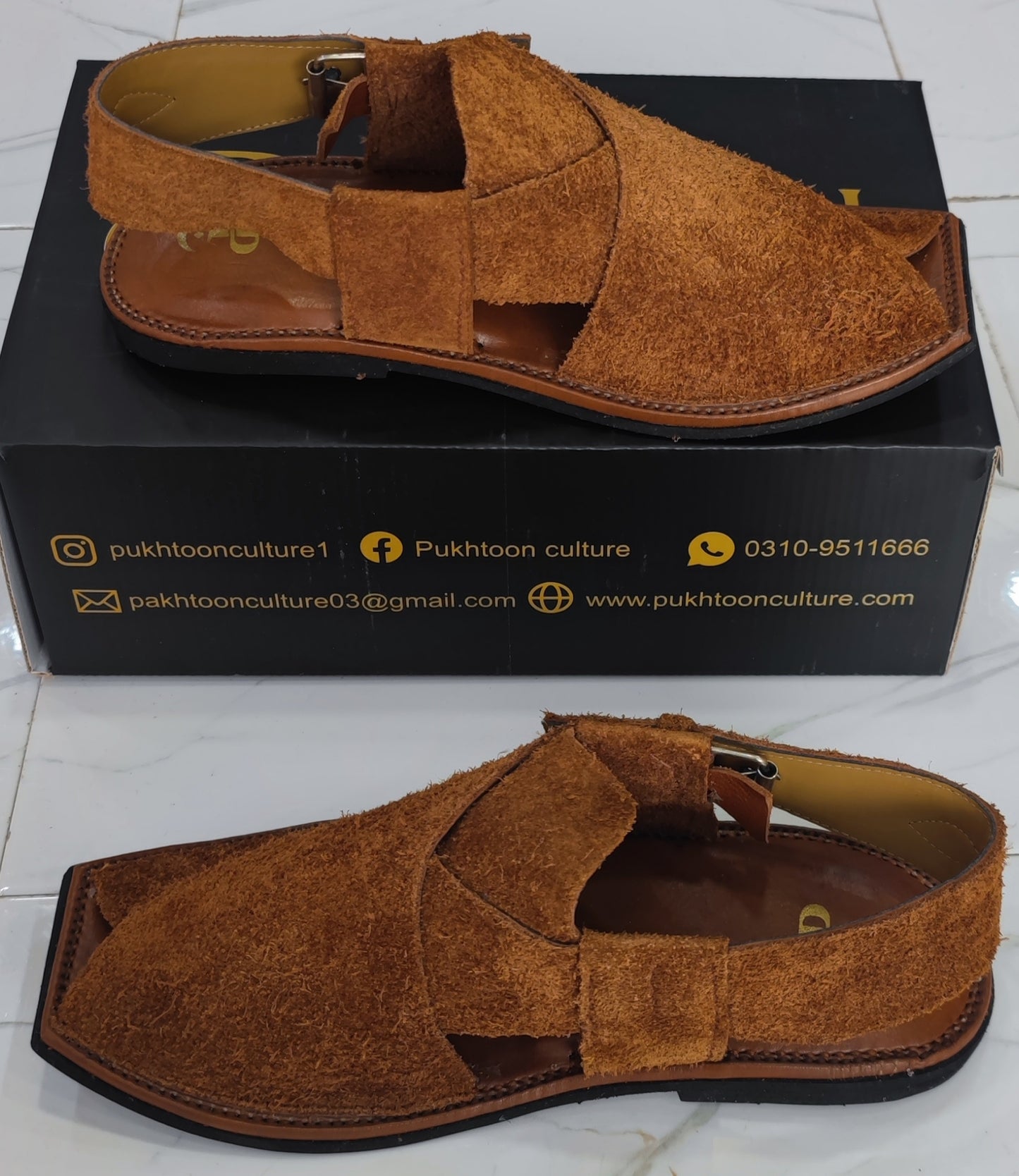 Mastar Brown Sabar in cut shap