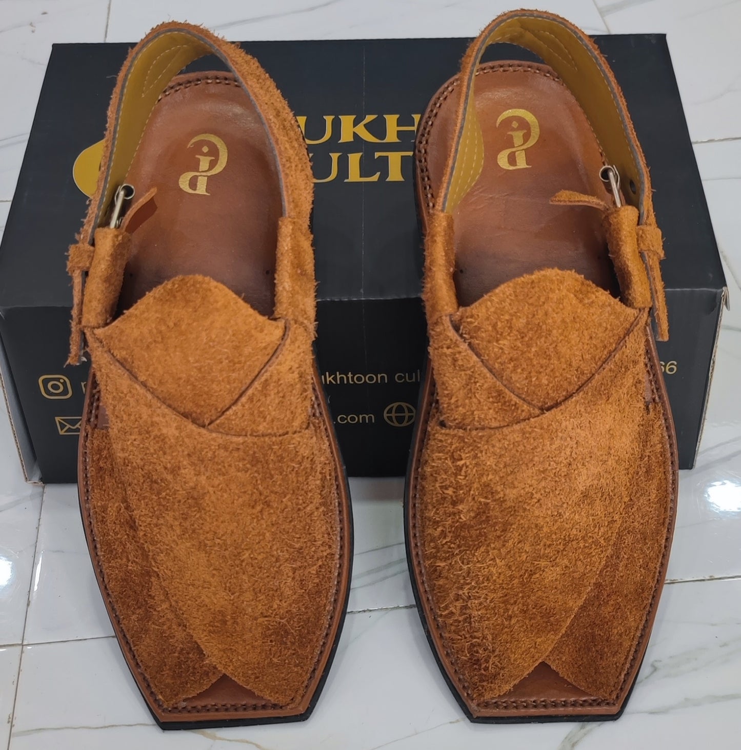 Mastar Brown Sabar in cut shap