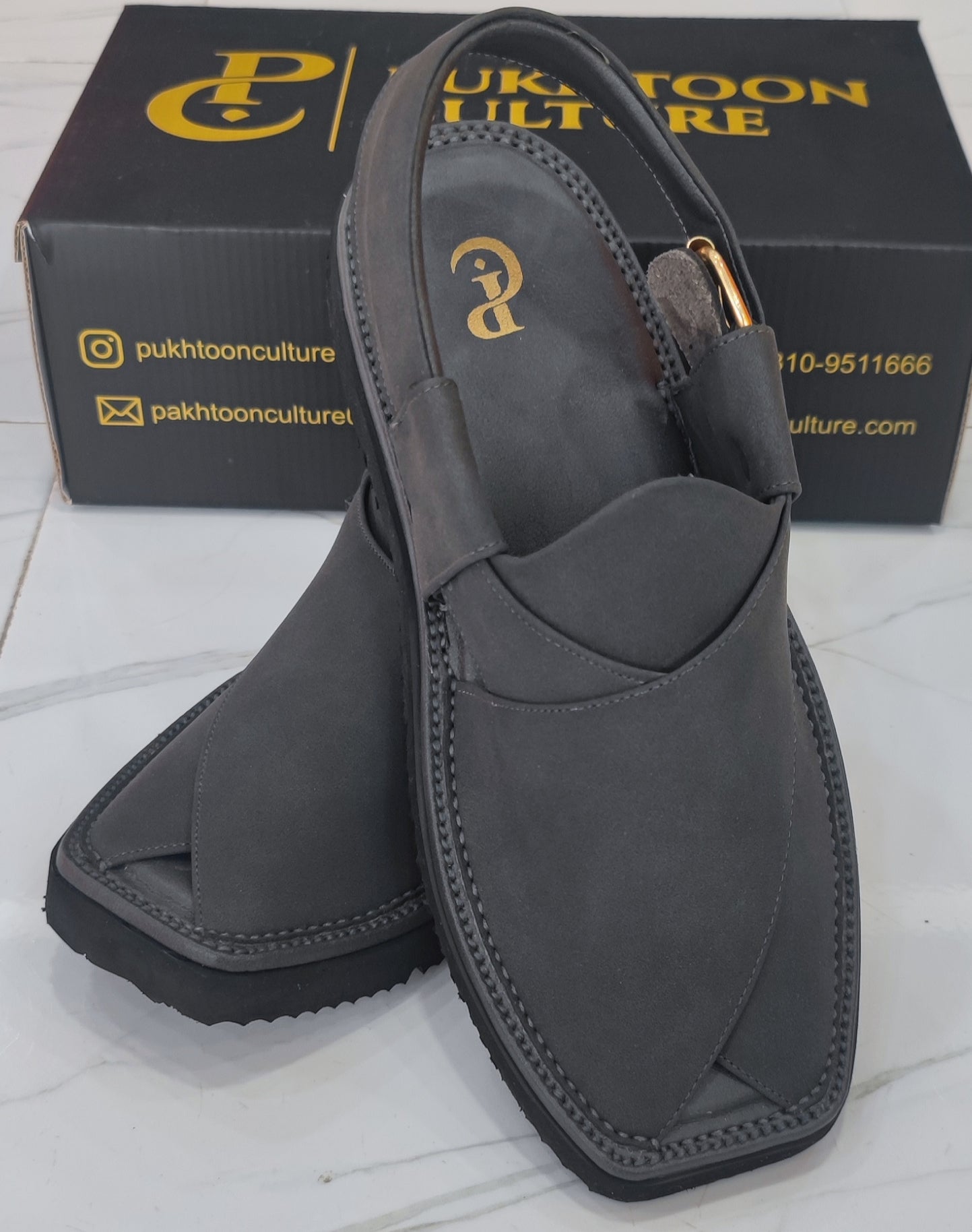 Grey Textured in Sketcher Sole (Light Weight)