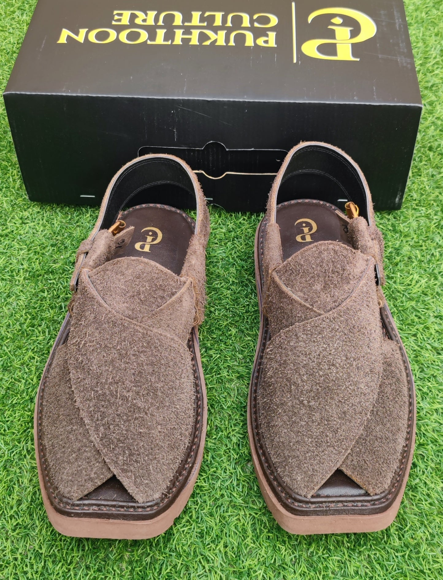 Dark Brown Sabar in Sketcher Sole (Light Weight)