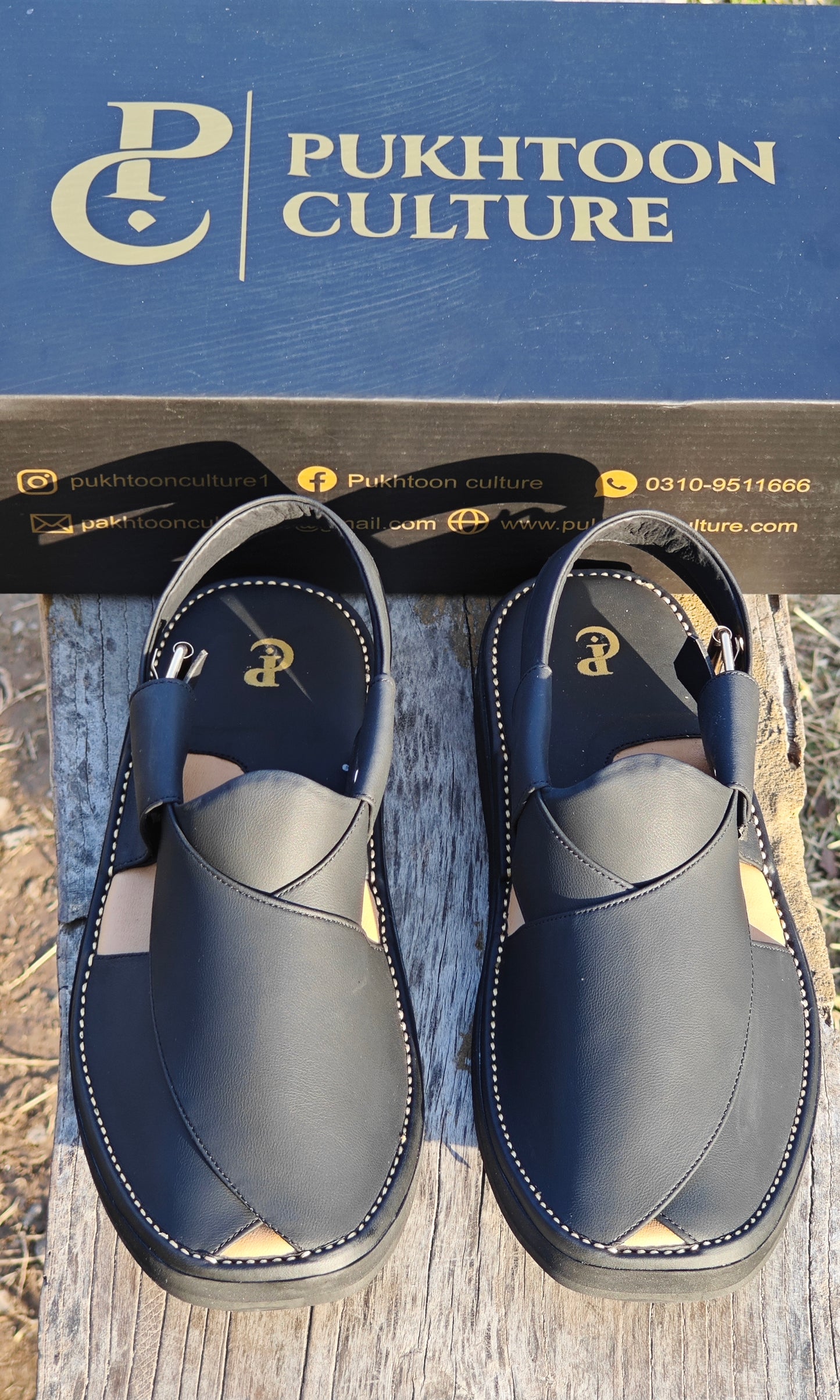 Goga Round Shape Matte Black