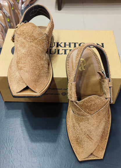 Sabar light brown  in cut shap