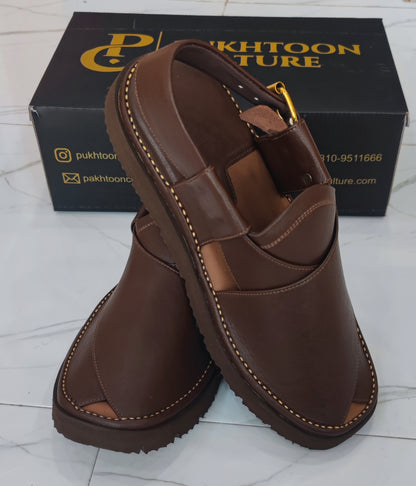 Goga Round Shape Brown   Sketcher Sole (Light Weight)