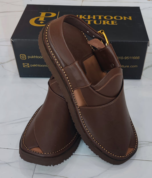 Goga Round Shape Brown   Sketcher Sole (Light Weight)