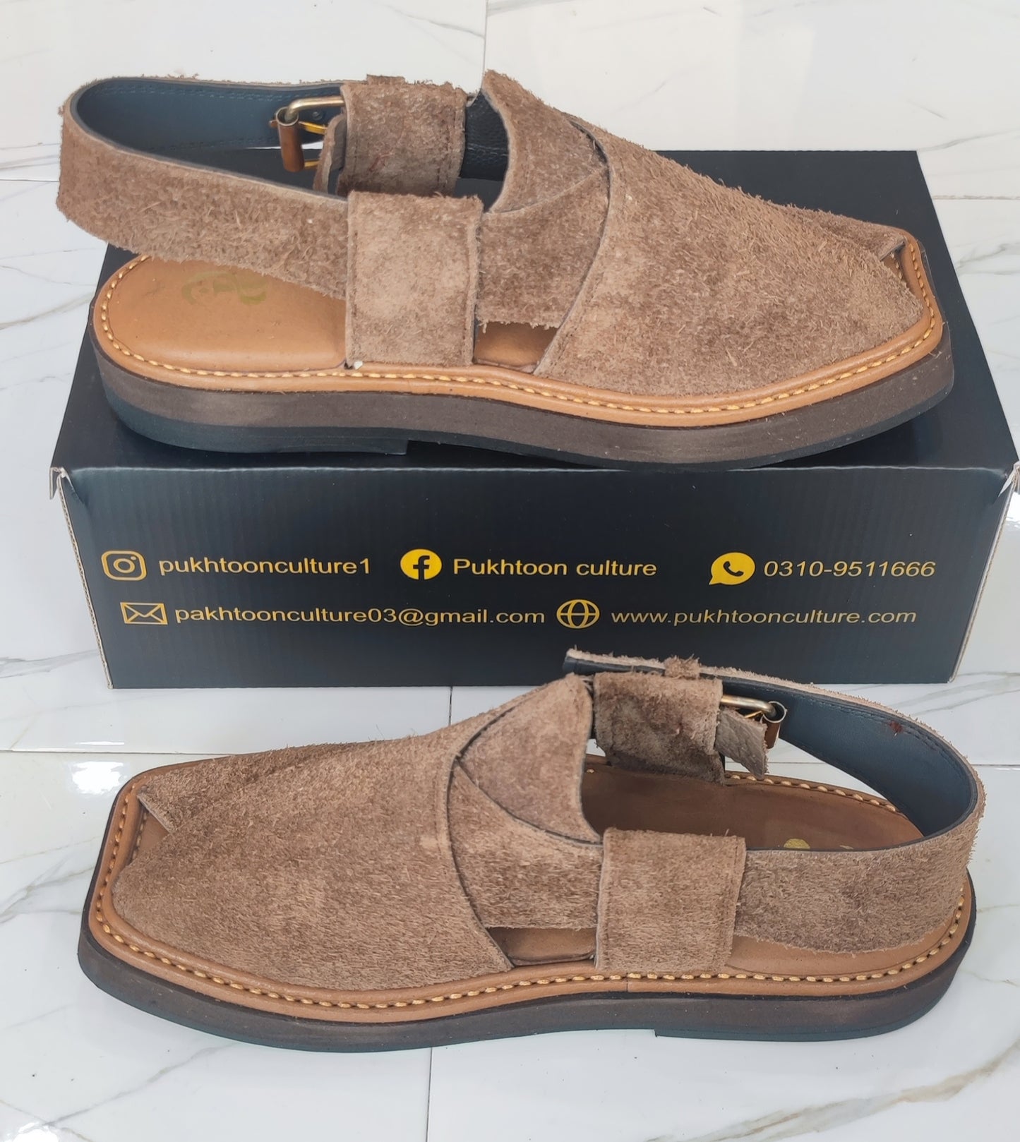 Brown  Sabar In Capitan style