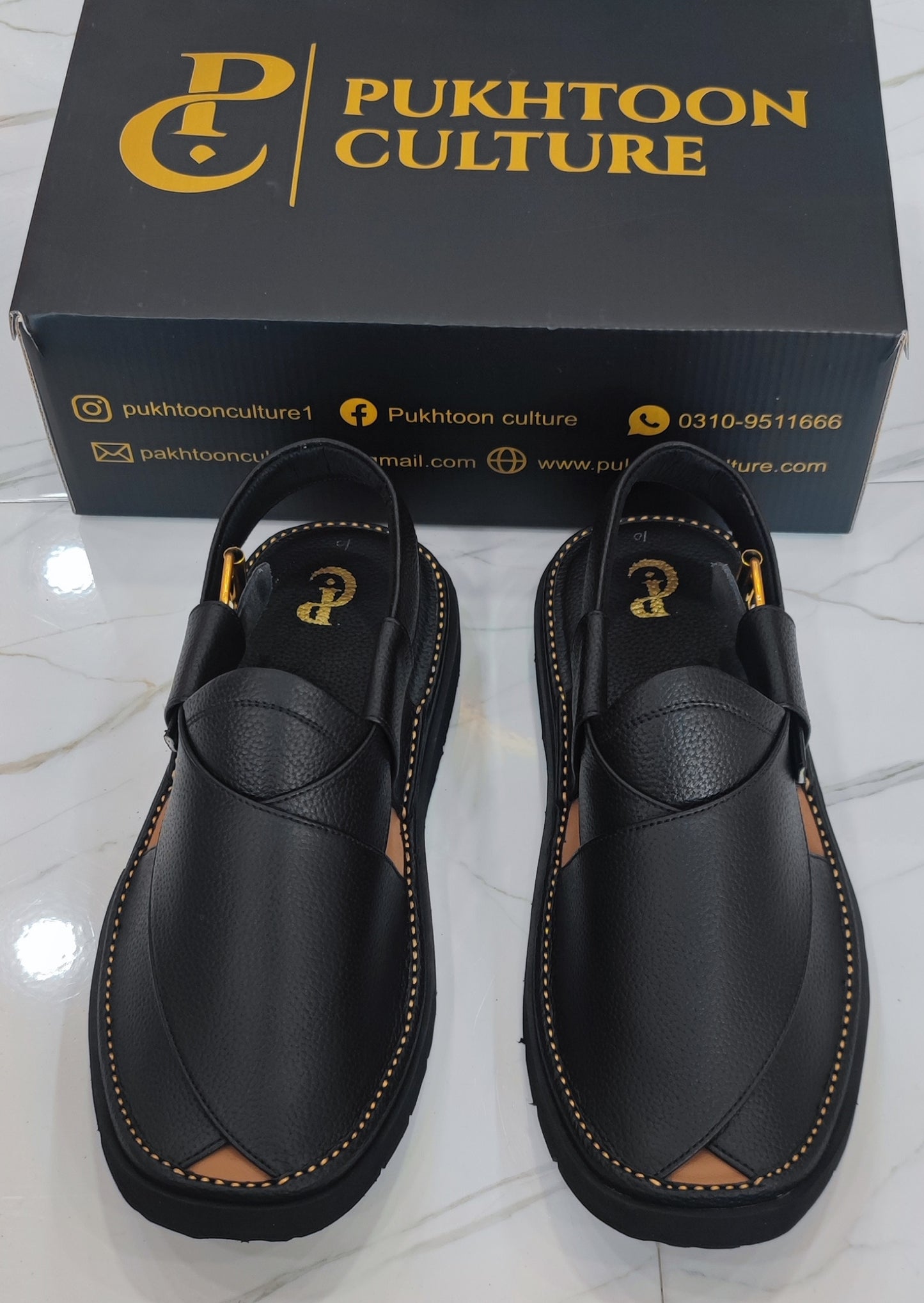 Goga Round Shape Black Texture Sketcher Sole (Light Weight)