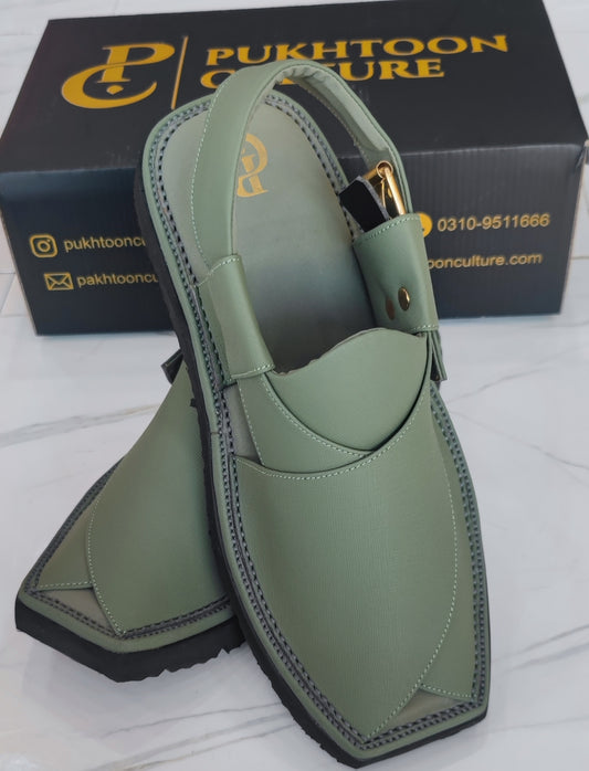 Green Textured Sketcher Sole (Light Weight)