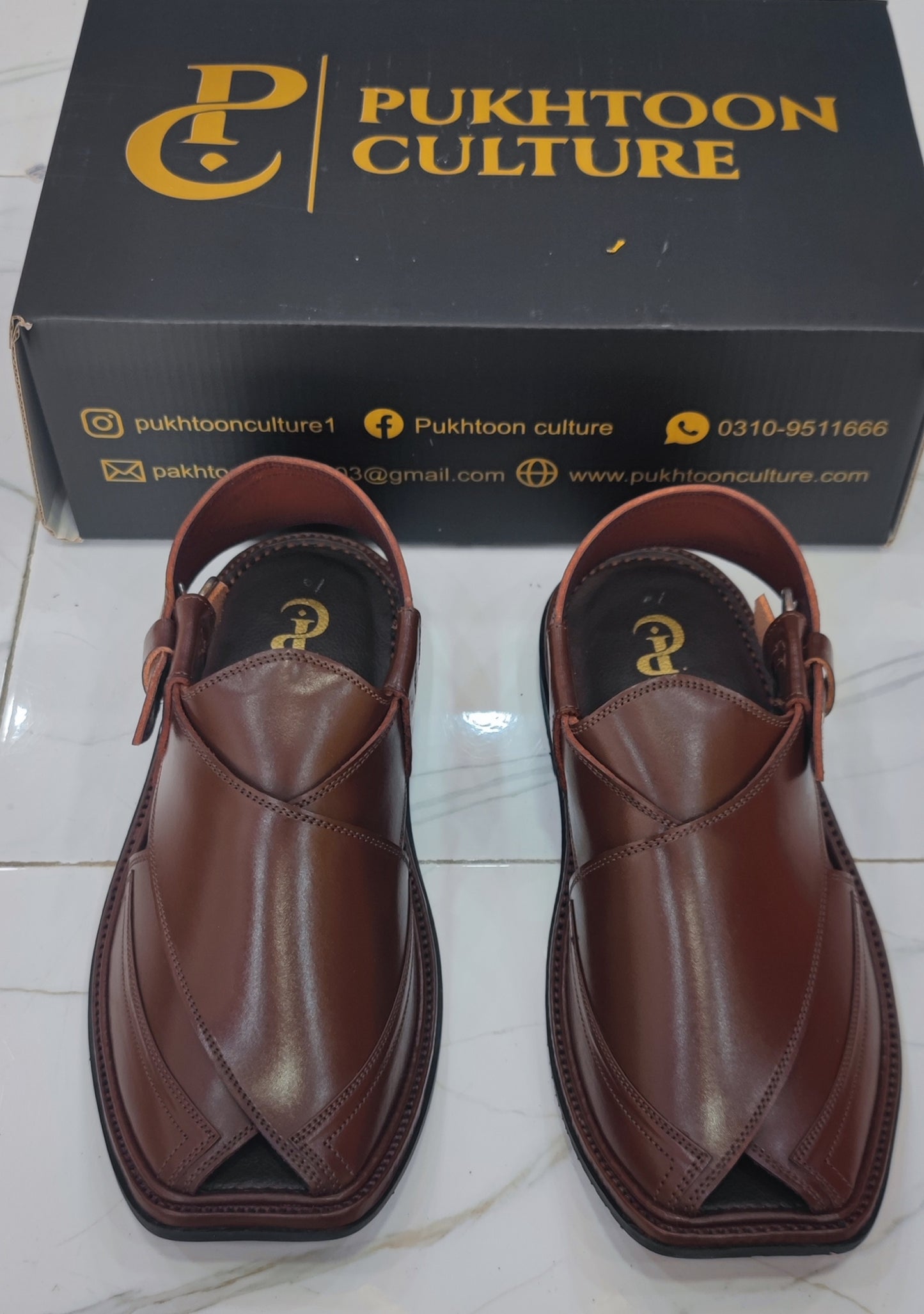 Gool T Chapple (Brown) Thin Sole