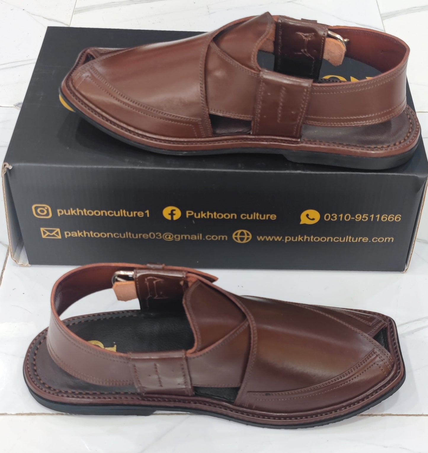 Gool T Chapple (Brown) Thin Sole