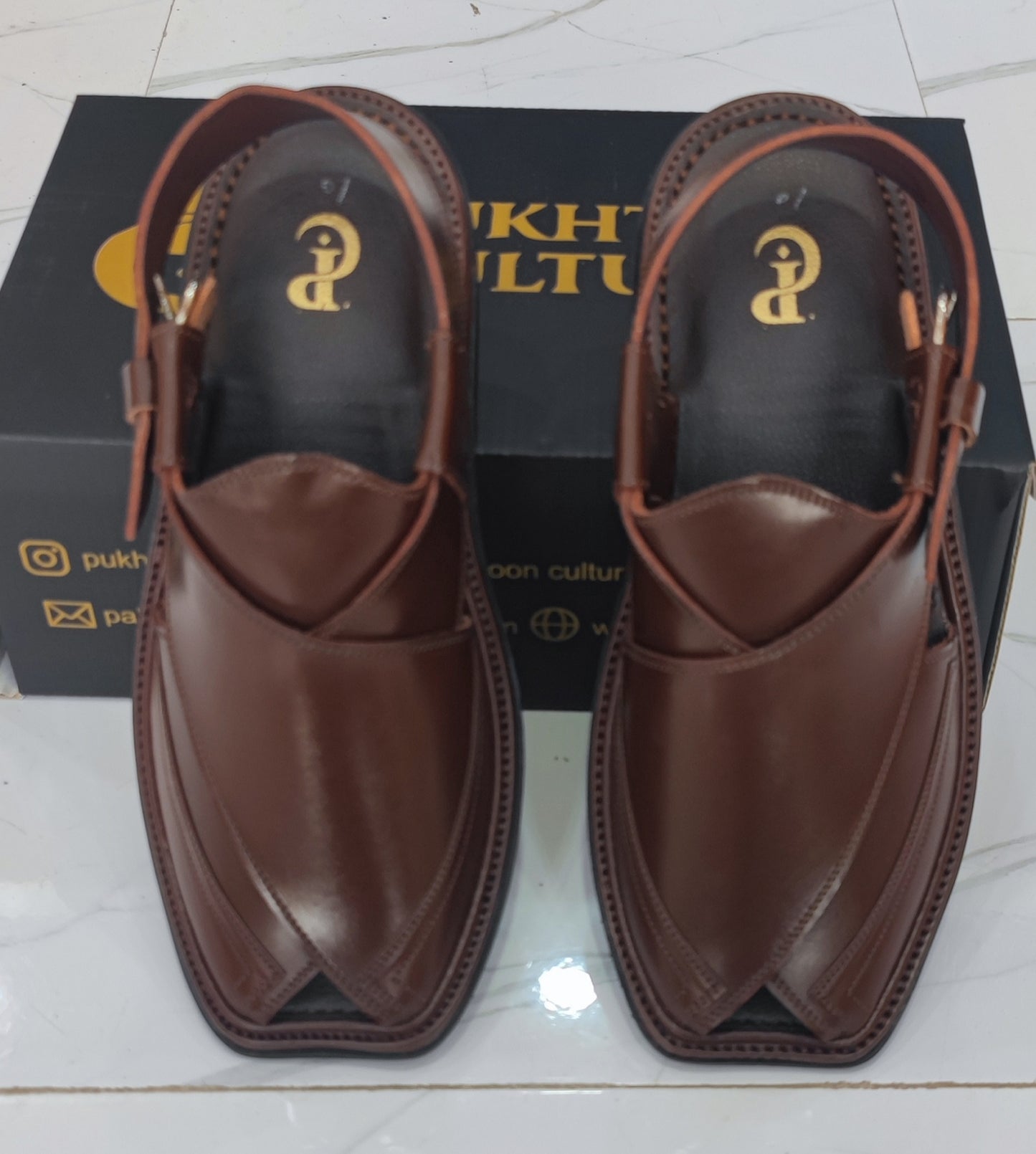 Gool T Chapple (Brown) Thin Sole