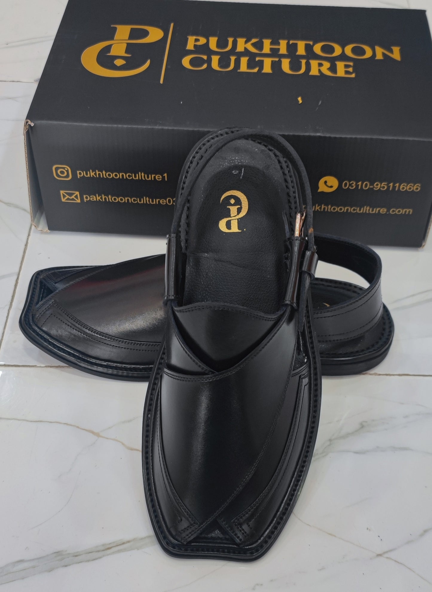 Gool T Chapple (Black) Thin Sole