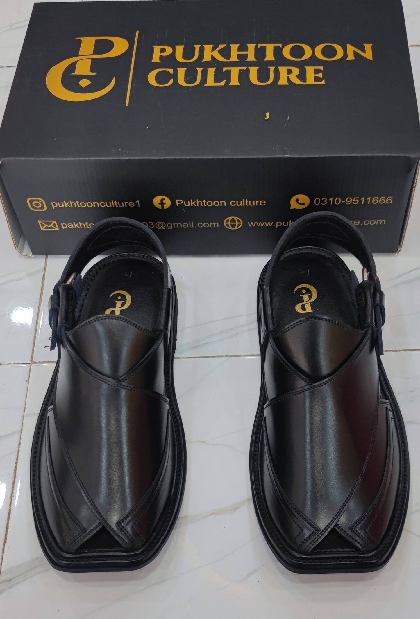 Gool T Chapple (Black) Thin Sole