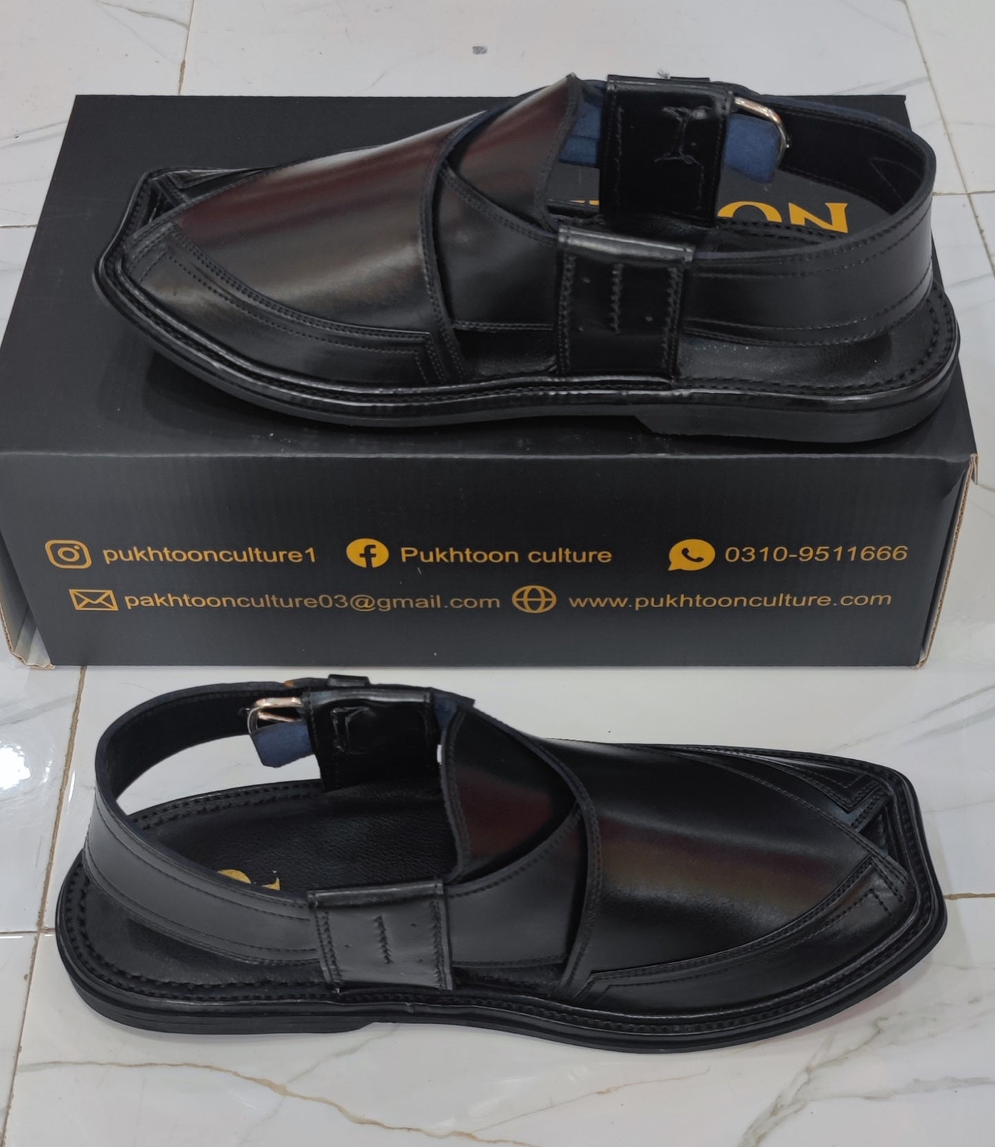 Gool T Chapple (Black) Thin Sole
