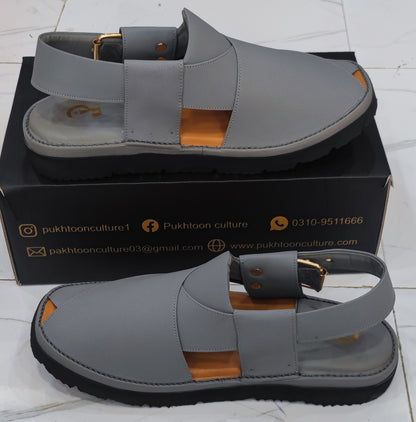 Goga Round Shape Grey Grain  Sketcher Sole (Light Weight)