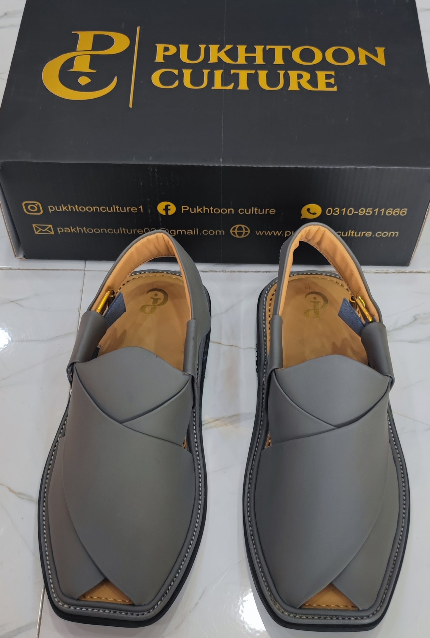 Smart peshawari Grey Chapple