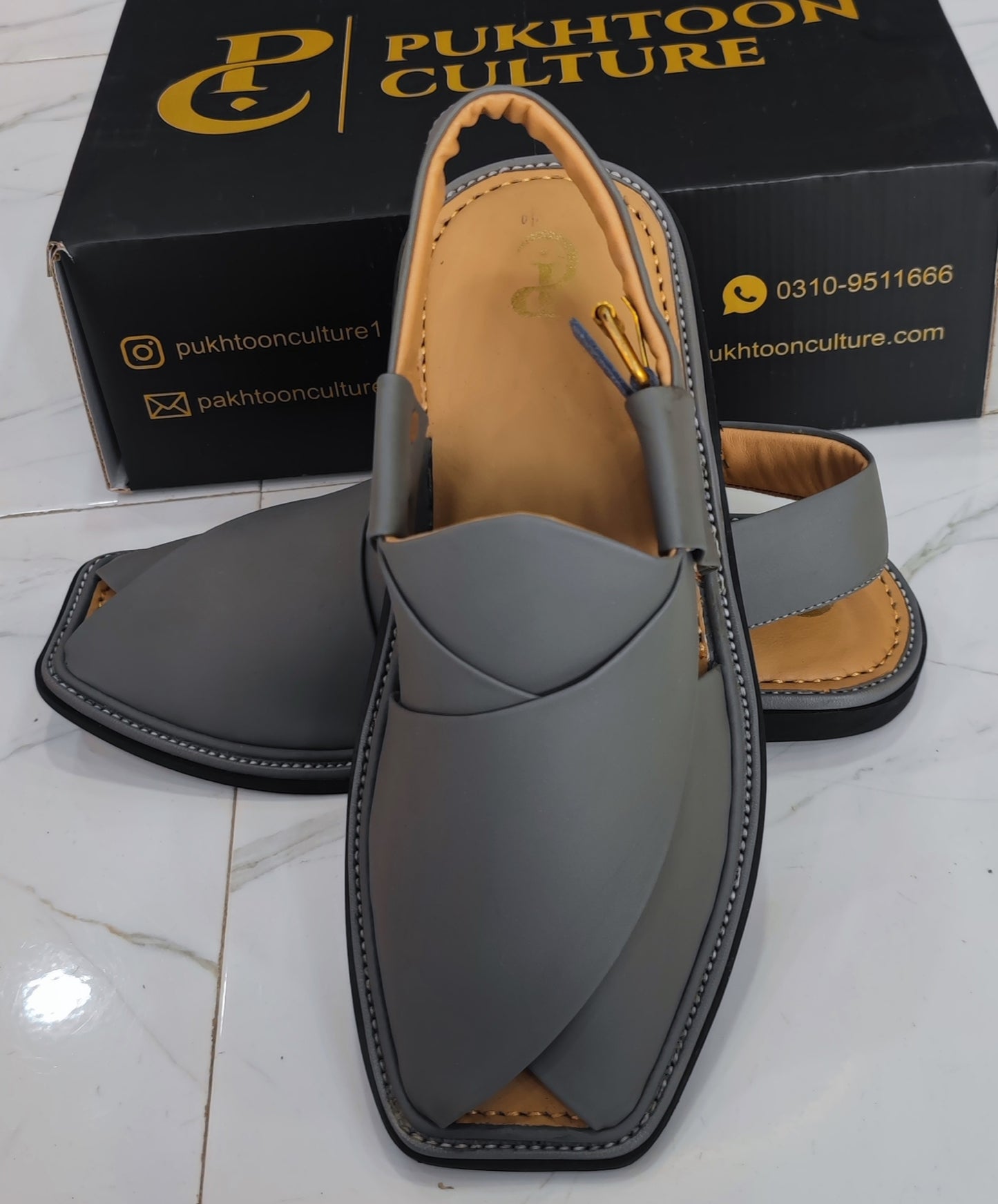 Smart peshawari Grey Chapple