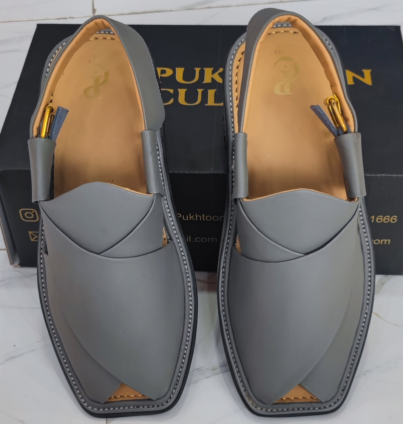 Smart peshawari Grey Chapple