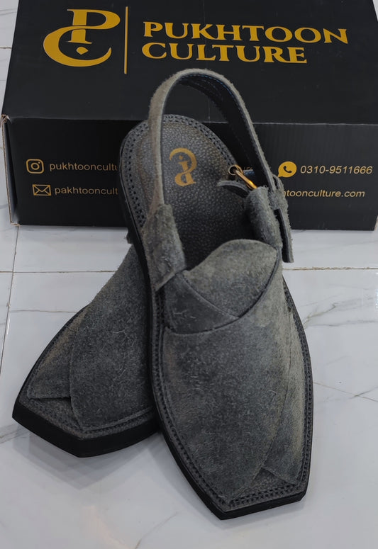 Ash Grey Sabar In Capitan style