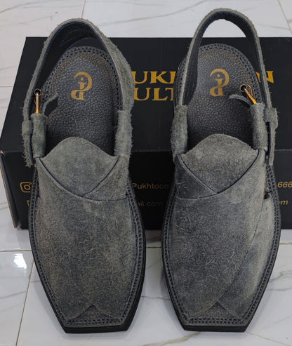 Ash Grey Sabar In Capitan style