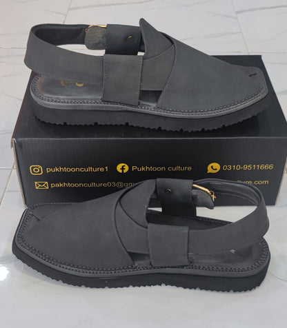 Grey Textured in Sketcher Sole (Light Weight)