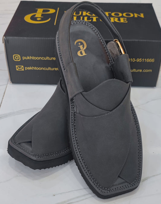 Grey Textured in Sketcher Sole (Light Weight)