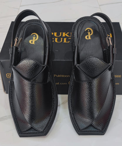 T Shape Slim Textured Black