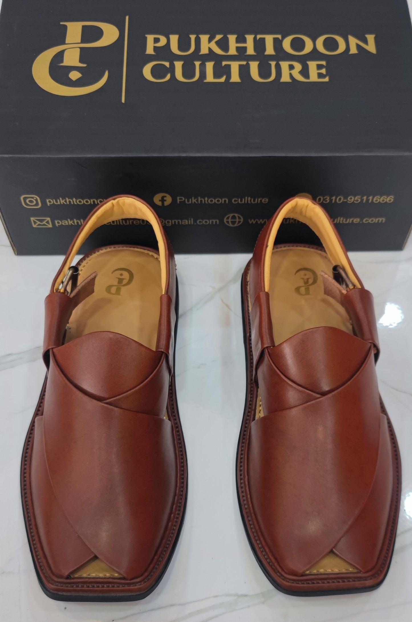 Smart Peshawari Chappal (Burgundy)