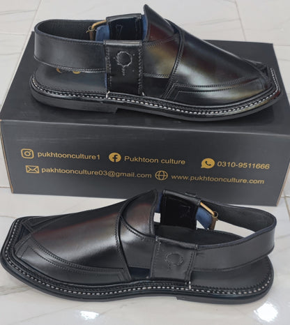 Top Gear Chappal (Jet Black)