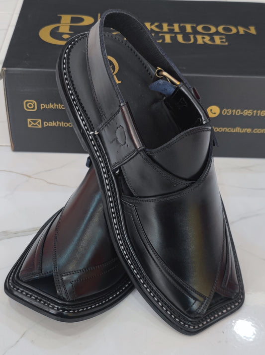 Top Gear Chappal (Jet Black)