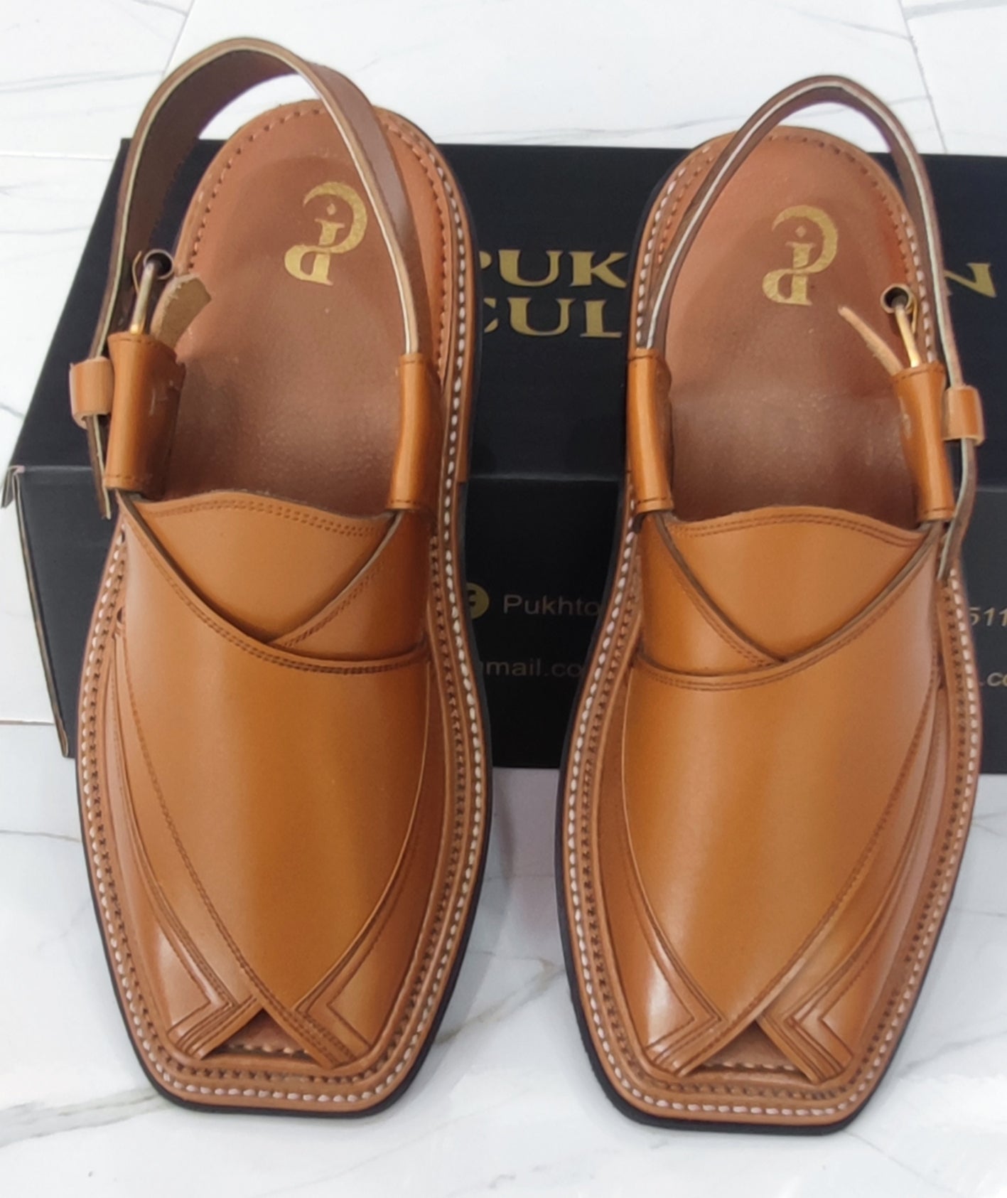 Top Gear Chappal (Gold)