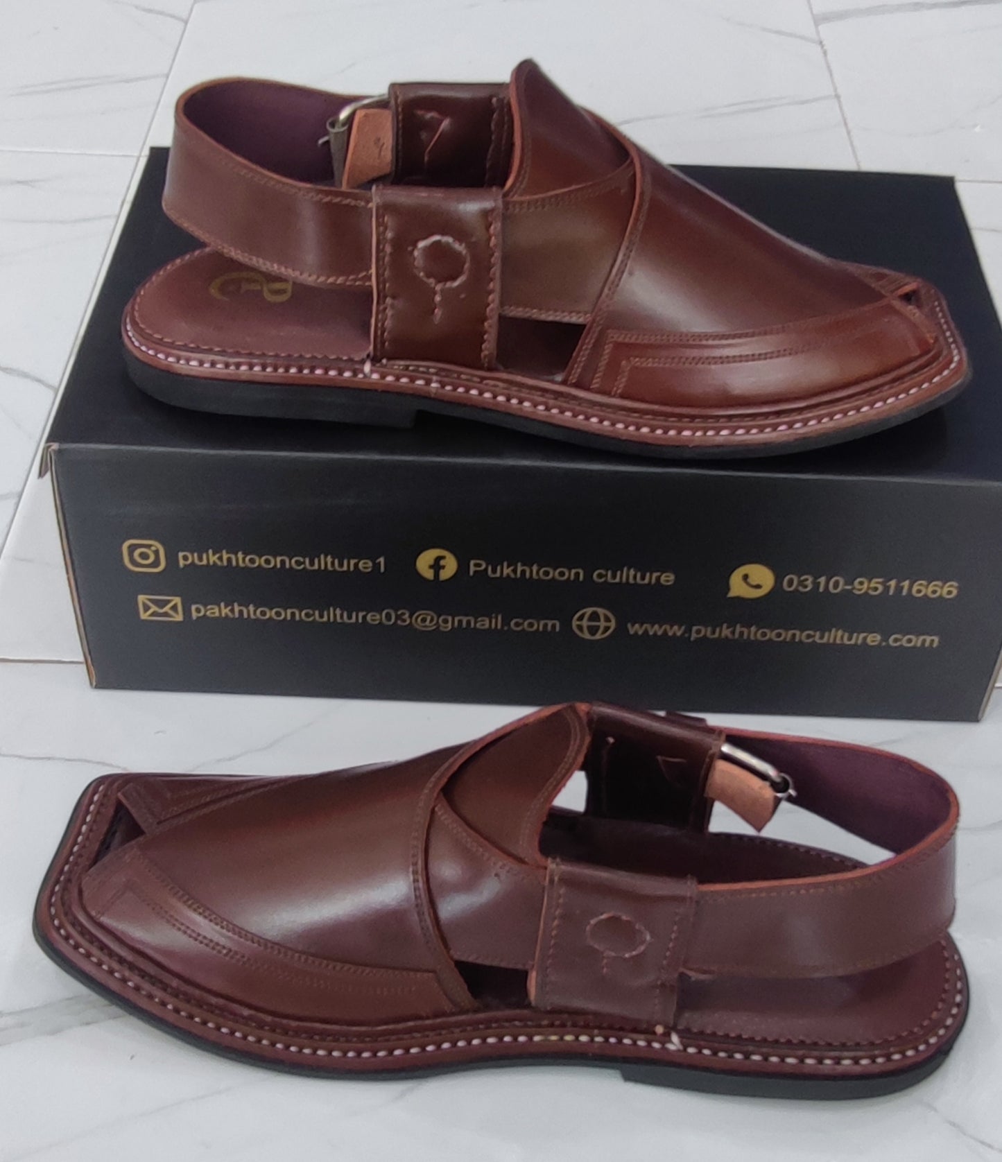 Top Gear Chappal (Brown)