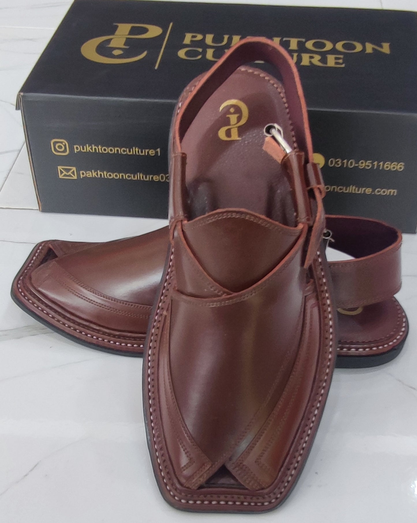 Top Gear Chappal (Brown)