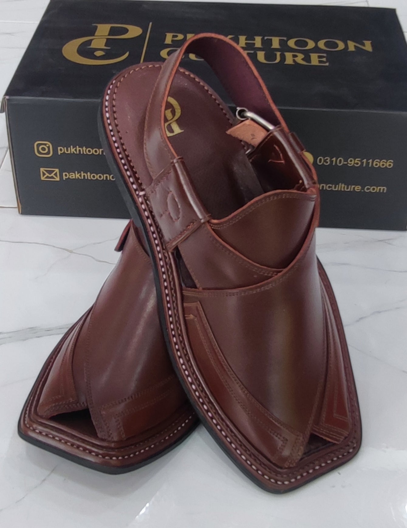 Top Gear Chappal (Brown)