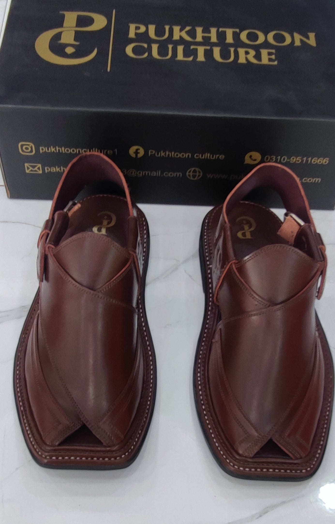 Top Gear Chappal (Brown)