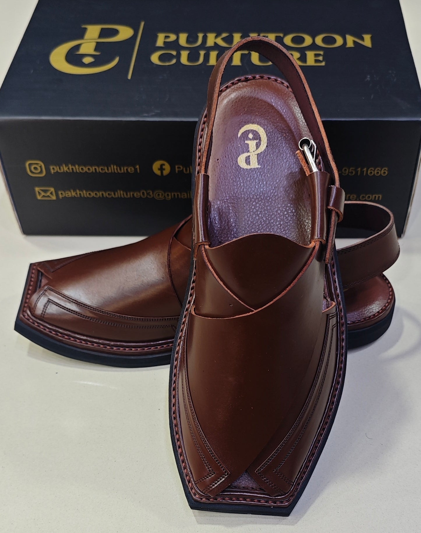 Triple Gear Brown Cut Shape Medium Sole