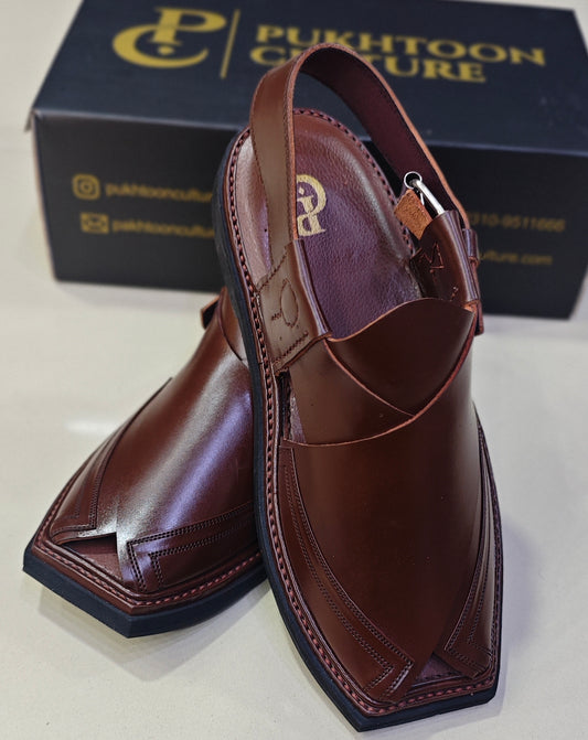 Triple Gear Brown Cut Shape Medium Sole