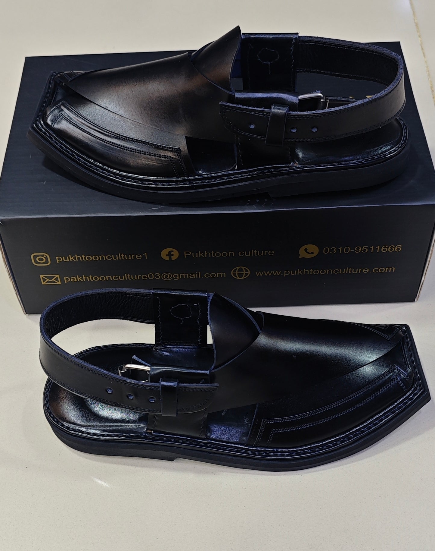 Triple Gear Black Cut Shape Medium Sole