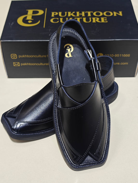 Triple Gear Black Round Shape Medium Sole