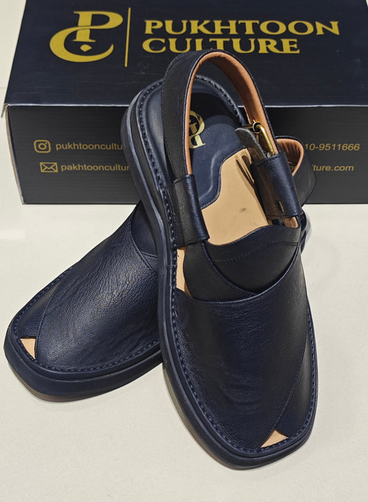 Goga Round Shape Black Textured