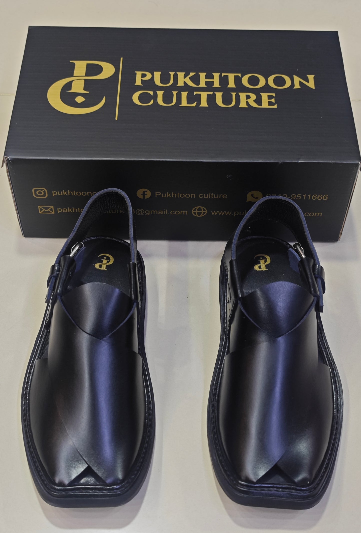 Zalmi Traditional Black  Medium Sole
