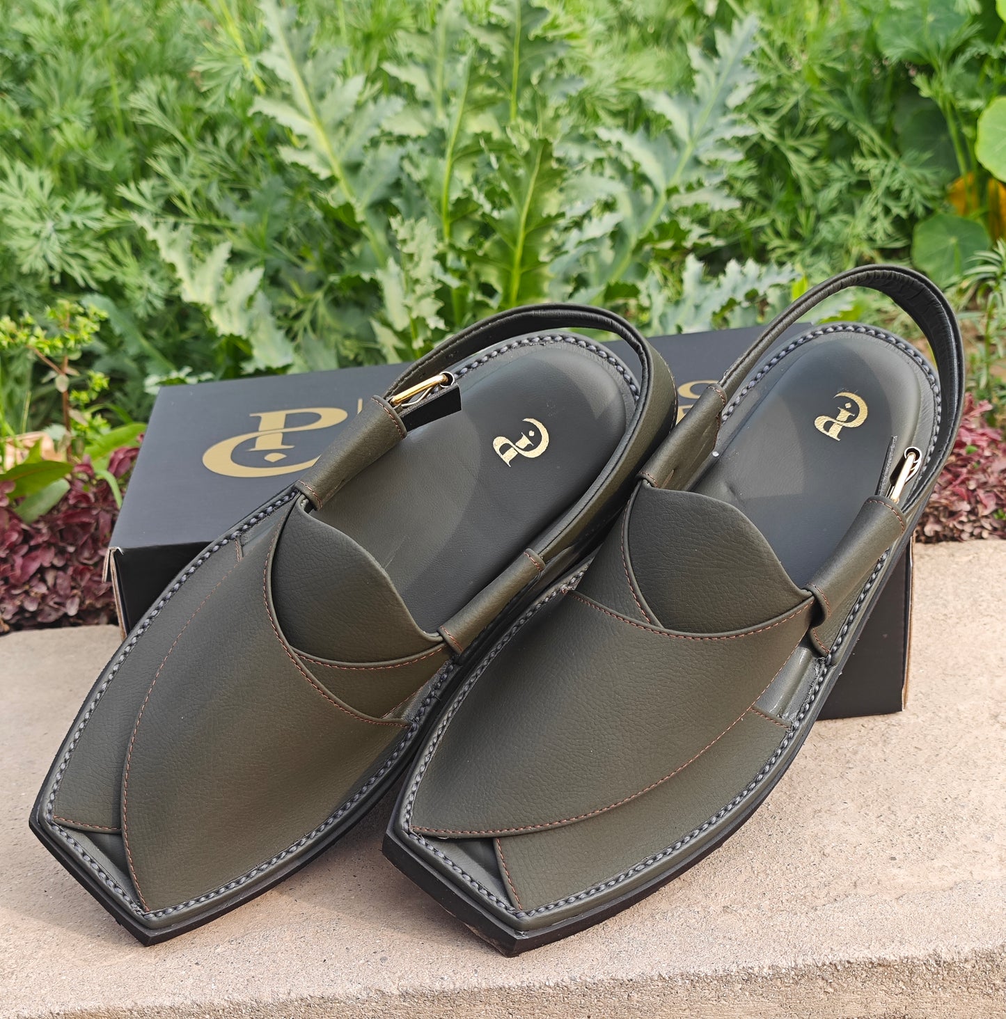 Air Sketcher Olive Green Textured (Light Weight)