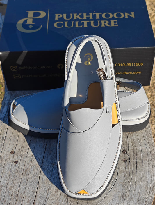 Goga Round Shape Grey Grain  Sketcher Sole (Light Weight)