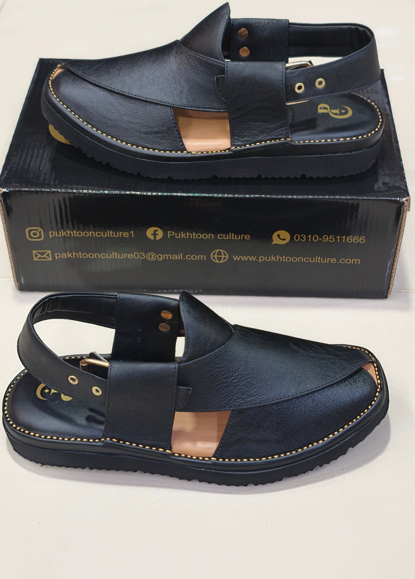 Goga Round Shape Black Texture Sketcher Sole (Light Weight)