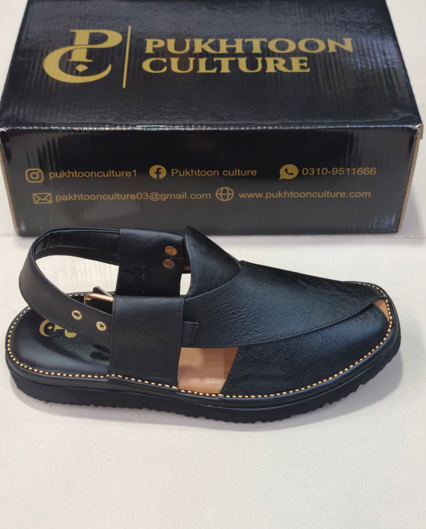 Goga Round Shape Black Texture Sketcher Sole (Light Weight)